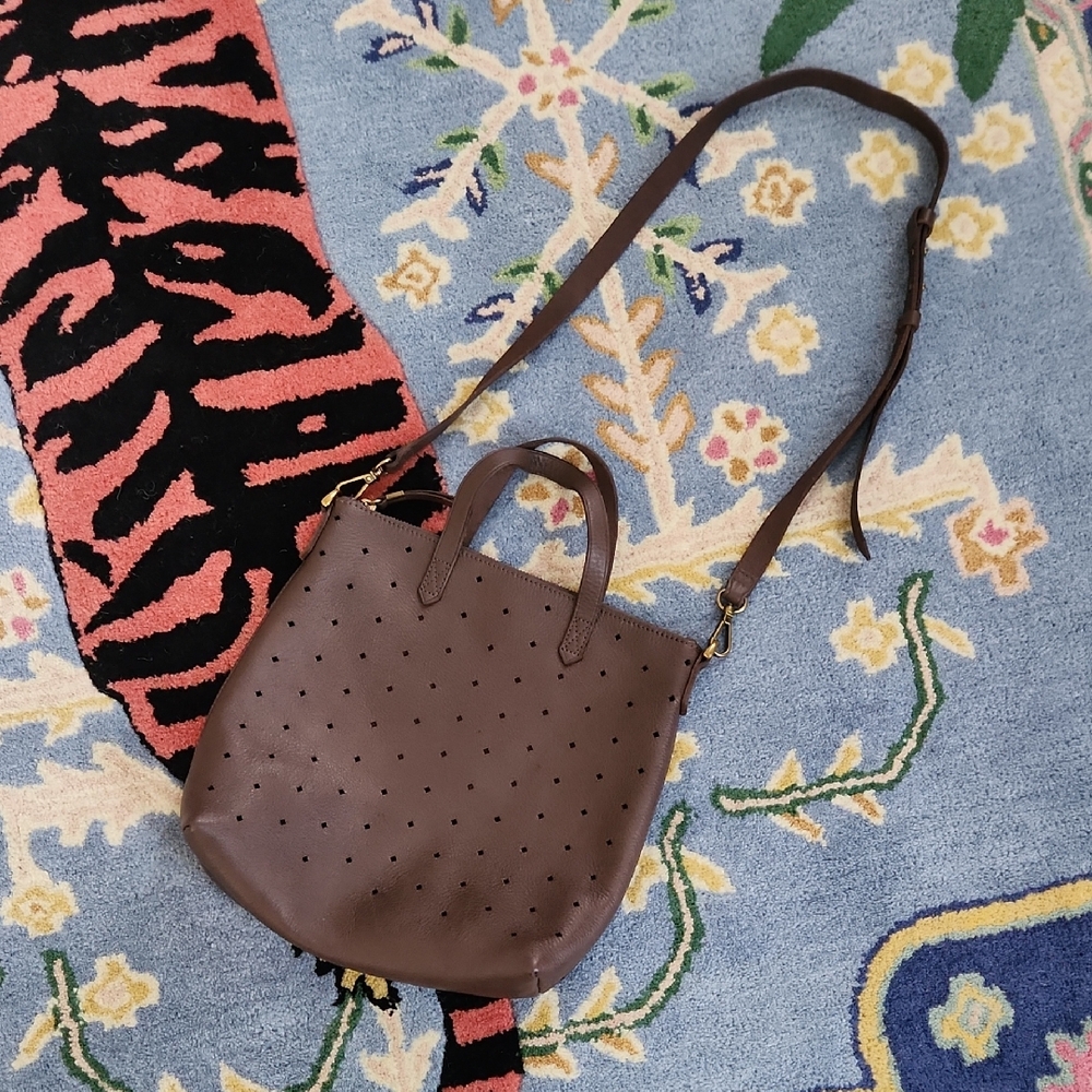 Madewell Brown Leather Bag Donating Soon